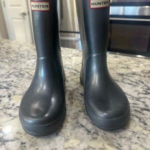 Hunter Charcoal Waterproof Boots